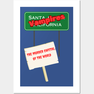 Santa Carla Posters and Art